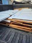    lot Of 9 Vintage Solid Wood 5-panel Interior Doors W  Original Hinges     No   