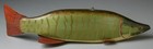 Vintage Michigan   John Fairfield   12  Muskie Fish Spearing Decoy folk Art Lure