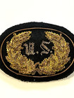 Civil War  u  S   Army Hat Or Kepi Badge Insignia  Bullion Embroidery  Lot  A9