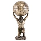 Top Collection Greek God Atlas Statue With Globe Container- Roman God Of Heav   