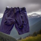 Kappa Us Ski Team Cover Up Shorts With Suspenders Blue Baritone Xxxl