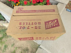 Vintage 1969 Schlitz Little Joe Beer Bottle Box Only - For 7 Oz Bottles