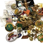 Vintage To Modern Lapel Pin Pinback Lot Of 100  Some New Nos