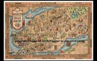 12x18 Prohibition Poster Photo Speakeasy Bars In New York Map Wall Decor
