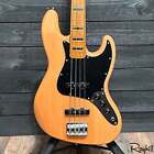 Fender Squier Classic Vibe  70s Jazz Bass Natural Electric Bass Guitar