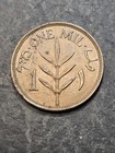 1943 Israel Palestine British Mandate 1 Mil  Bronze Coin  zzz22