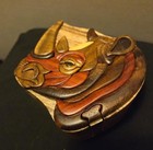 Rhinoceros Rhino Intarsia Wood Puzzle Box Made Vietnam  Nib