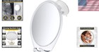 Fogless Round Shower Mirror With Suction And Razor Holder - 7  For Effortless   
