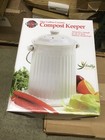 Norpro White 1 Gallon White Colored Ceramic Compost Keeper One Size
