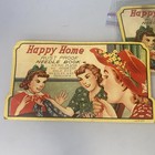 Lot Of 2 Vintage Sewing Needle Books Happy Home Made In Japan