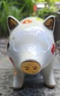Discontinued Henri Bendel Pucker Up Piggy Bank