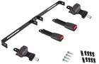 Universal 2 Passenger Retractable Seat Belts And Bracket Kit For Club Car ezg   