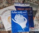 Vintage Sheet Music 1940 s   Lot Of 23 Assorted Hits Of The Era