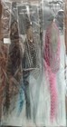 Feather Hair Extensions  clip  1doz Assorted Pack Great Gift Or Party Favor 