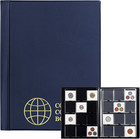 120 Pockets Collecting Album For 2x2 Inches Coin Flip - Coin Storage Books Fo   
