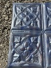 Antique Metal Tin Ceiling Tile 24    X 24  Salvaged Vintage 