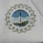 Vtg Collectors 3 Plate Set - San Francisco Las Vegas Astroworld Destination