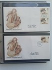 Cover Album Containing First Day Covers From 1985 Inc Gutter Covers
