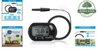 Digital Aquarium Thermometer With Large Lcd Display For Accurate Temperature