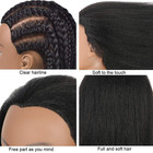 Mannequin Head With Human Hair Manikin Head 16 Inch 100  Real Hair Doll Head    