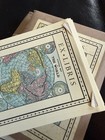 Lot Of 8 Packages Bookplates  134  Ex Libris Vtg Map Barnes Noble Globe Antioch