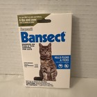 Sergeant s Bansect  Flea   Tick Control For Cats Over 6 Lbs   12 Weeks Or Older
