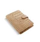 New Filofax A6 Personal Classic Croc Organiser Planner Diary Fawn Leather-026012