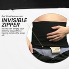 Elite Ostomy Support Wrap With Pockets   Invisible Zipper