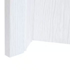 Via 48 In  X 96 In  White Mist Vinyl Accordion Door With Hardware