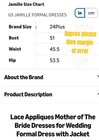 Mother Of The Bride Plus Sz 24 Dress Knee Length Formal Wedding Evening Gown New