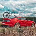 Roof Top Suction Cup Bike Rack For 1 Bike Aluminum