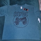 Ac dc Original Green Cannon Graphic T-shirt Tee Shirt  Size Xl
