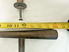 Large 16    Extremely Rare     Vintage Painted Copper  Door Handles From Old  Church