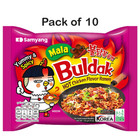 Samyang Buldak Spicy Ramen Mala Flavor Hot Spicy  Pack Of 10