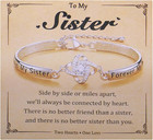 Sister Bracelet Gifts From Sisters For Birthday Halloween