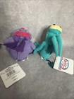 Disney Store Hercules Plush Bean Bag Pain   Panic Plush Set Nwt