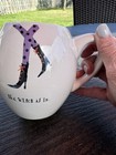 Rae Dunn Artisan Collection Magenta     the Witch Is In    Halloween Bubble Mug 