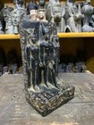 Rare  ancient Egyptian Antiquities Statue Of God Osiris  Isis   horus Egyptian  bc
