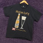 Miller High Life The Champagne Of Beers T-shirt Size Medium