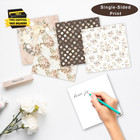 28 Sheets Scrapbook Paper  Floral Scrapbooking Specialty Papers 160gsm Cardmakin