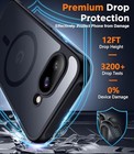  Magnetic For Case  Military Grade Drop Protection Slim Google Pixel 9a Black