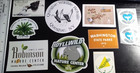 Lot 51 - Set Of 50 Nature Stickers  Parks  Preserves  Aquariums Usa