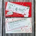 10 Vintage 1950s Hendler s Ice Cream Kewpie Egg Nog Recipe Card Wholesale Lot