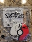 2019 Mcdonald s Happy Meal Pokemon  1 Pikachu Disc W  Pikachu Card Sealed