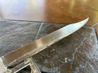 Vintage All Metal 8  Blade Knife Unique Aluminum Handle Bushcraft Hand Forged
