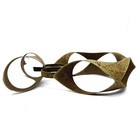 Vintage 1970s Large Owl Metal Outdoor Wall Hanging Rusted Patina Handmade