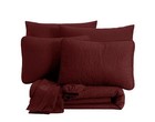 Chezmoi Collection Liam 7-piece Bed In A Bag Medallion Comforter Set And Sheets