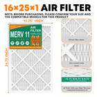6-pack 16x25x1 Merv 11 Mpr 1000 Ac Furnace Air Filter  Asthma   Allergy Friendly