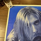 Kurt Cobain Rare Blue Poster Vintage 1995  1967-1994  Funky Nirvana 24 5x35