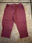 Carter s Just One You Leggings Size 6m Mauve Anchor Print